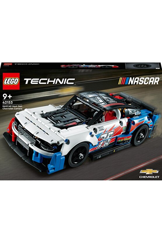 ® Technic NASCAR® Yeni Nesil Chevrolet Camaro ZL1 42153 - Çocuklar için Yapım Seti (672 Parça)