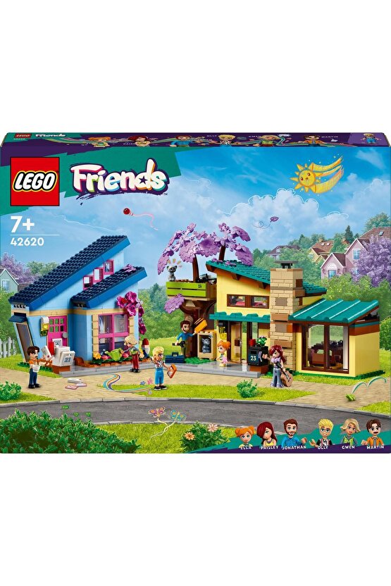 ® Friends Olly ve Paisleynin Aile Evleri 42620  - 7 Yaş ve Üzeri İçin Yapım Seti (1126 Parça)