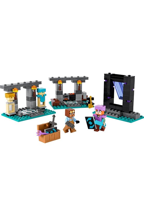 thestorex Minecraft® Cephanelik 21252  - 7 Yaş ve Üzeri İçin Yapım Seti (203 Parça) gextr 657