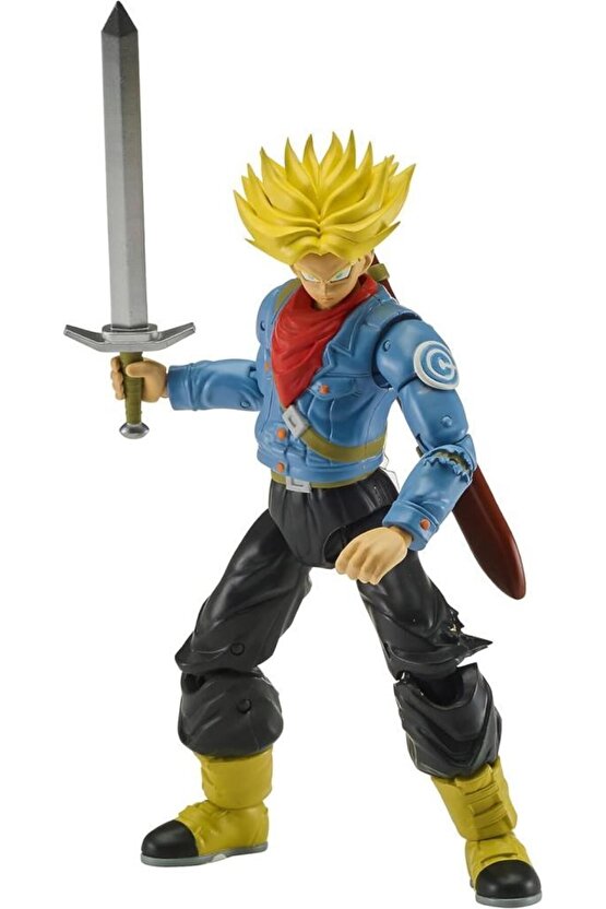 Dragon Ball 16 Cm Poz Verilebilir Figür Super Saiyan Future Trunks - Dragon Stars Serisi 35862