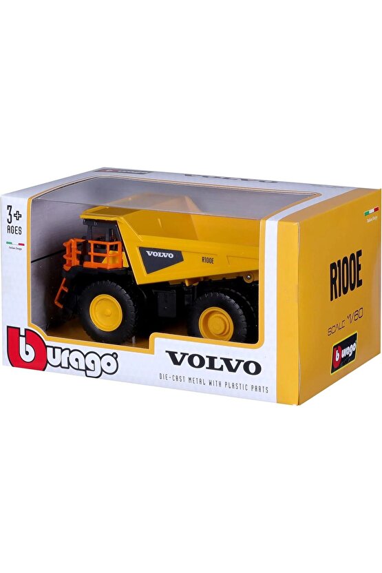 Volvo R100E 1:60 Ölçek 18 Cm Kaya Kamyonu