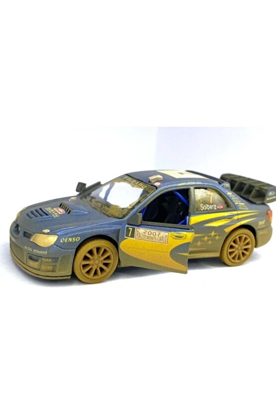 Subaru Impreza Wrc 2007 (çamurlu) Diecast Çekbırak Araba