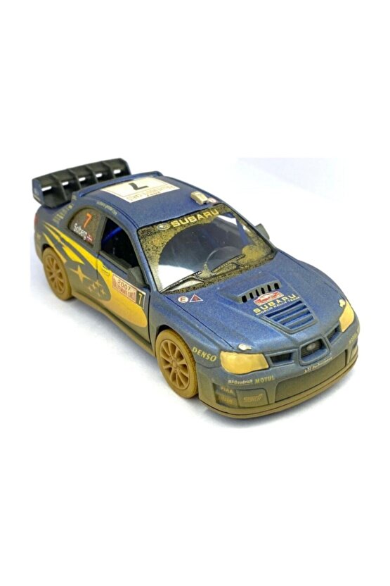 Subaru Impreza Wrc 2007 (çamurlu) Diecast Çekbırak Araba