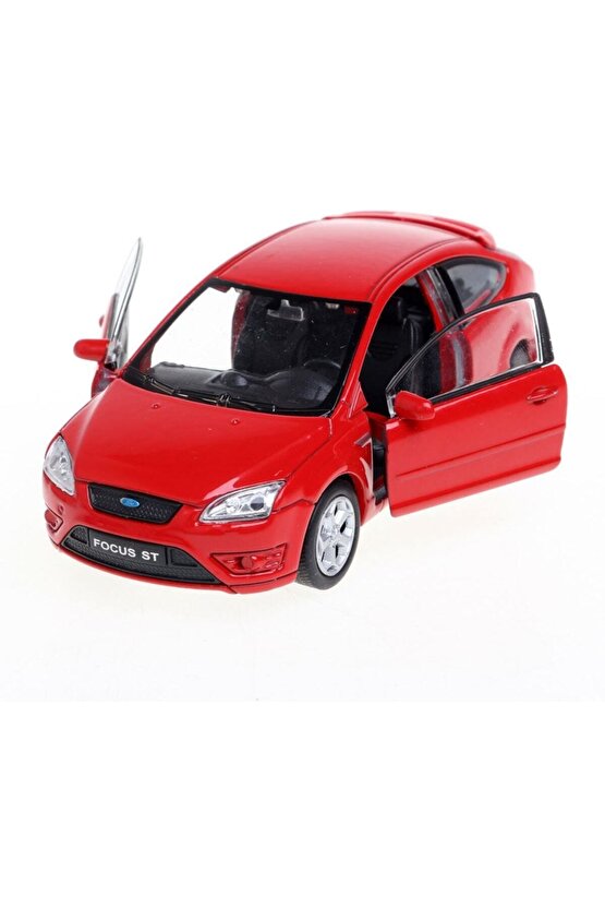 1:36 Ford Focus St Metal Araba -kırmızı