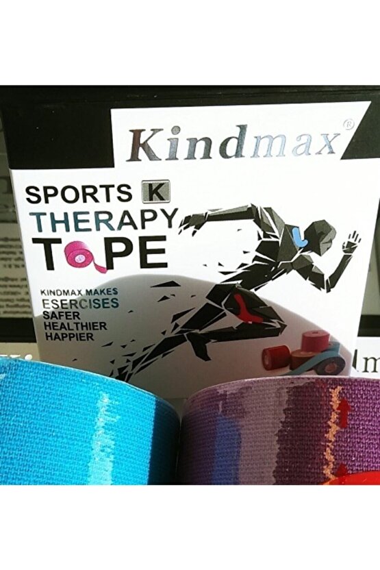 Kinesiology Tape Ağrı Bandı 5 cm X 5 mt Mavi