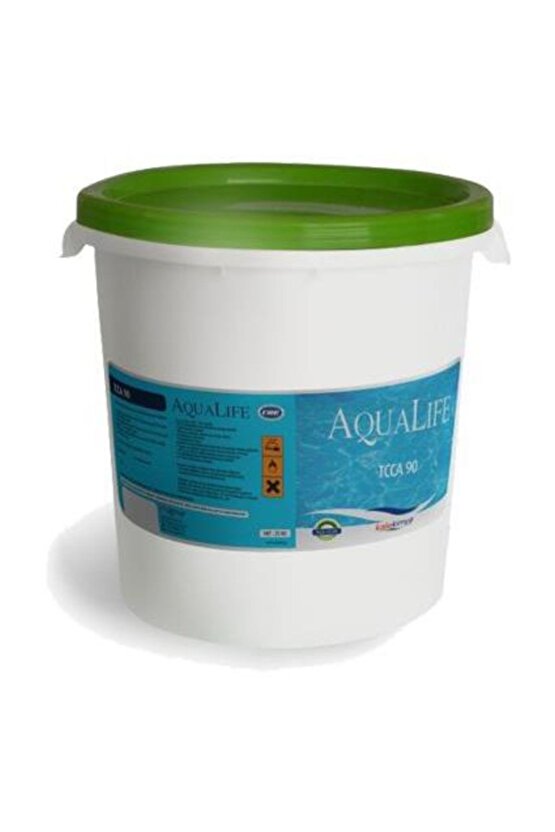 Aqualife Tcca %90 Stabil Aktif Granül Havuz Klor 25kg