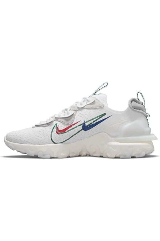 React Vision Multi-Swoosh Erkek Spor Ayakkabı Sneaker DM9095-100 DAR KALIP