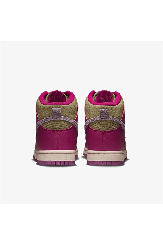 Dunk High Unisex Yeşil Pembe SNEAKER Spor Ayakkabı Limited Edition FB1273-500