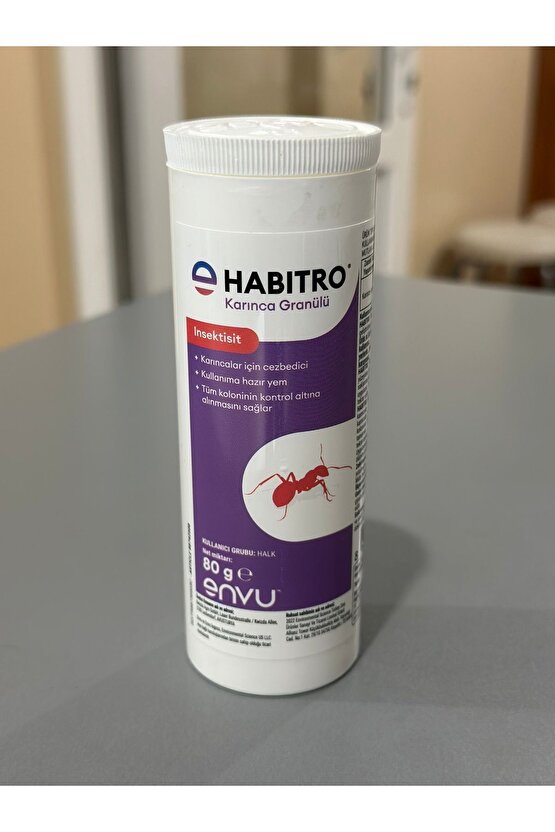 HABİTRO KARINCA GRANÜLÜ 80 GR (YENİ AMBALAJ)