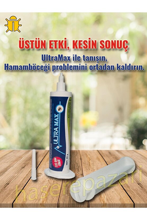 Ultramax Jel 35 Gr Güçlü Hamamböceği Jel