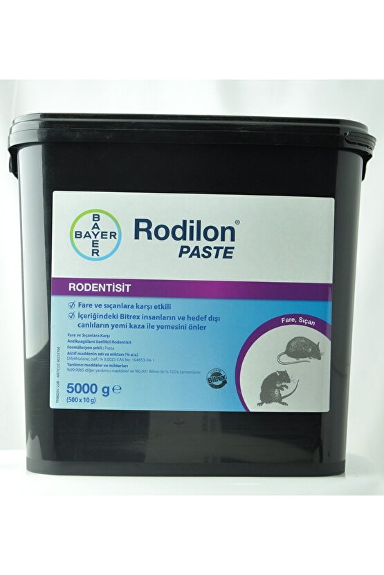 Rodilon Paste Fare Zehiri Pasta 5 kg