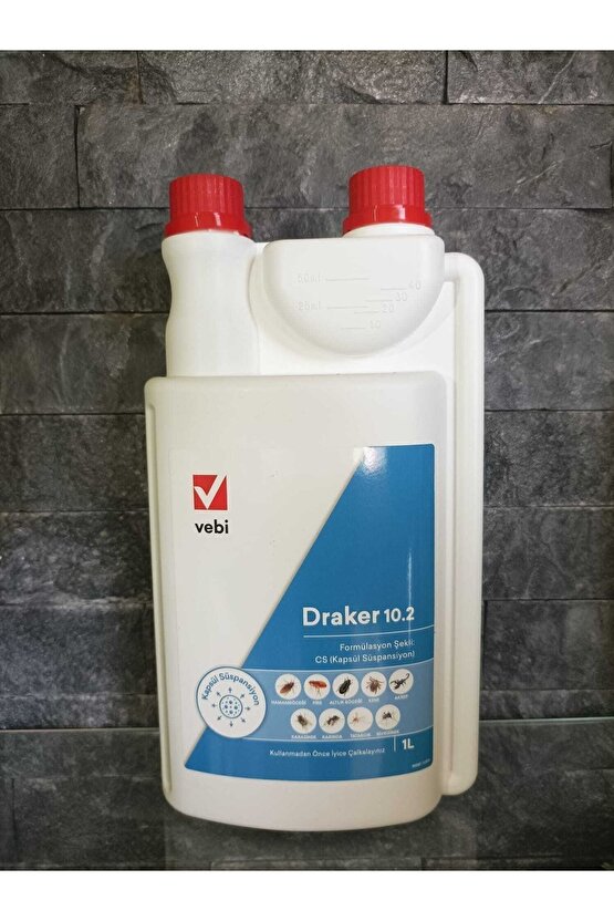 Draker 10.2 Cs 1 Litre Genel Haşere Ilacı