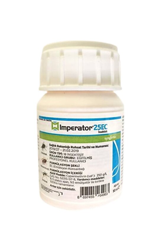 Imperator 25 Ec - Haşere Ilacı - Sivrisinek Karasinek Hamamböceği Etkili - 50 Ml