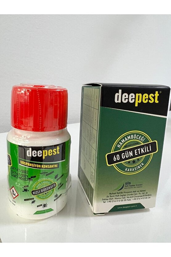 Deepest 25ml Alfasect 25ml 5gr Deepest Hamamböceği Jeli