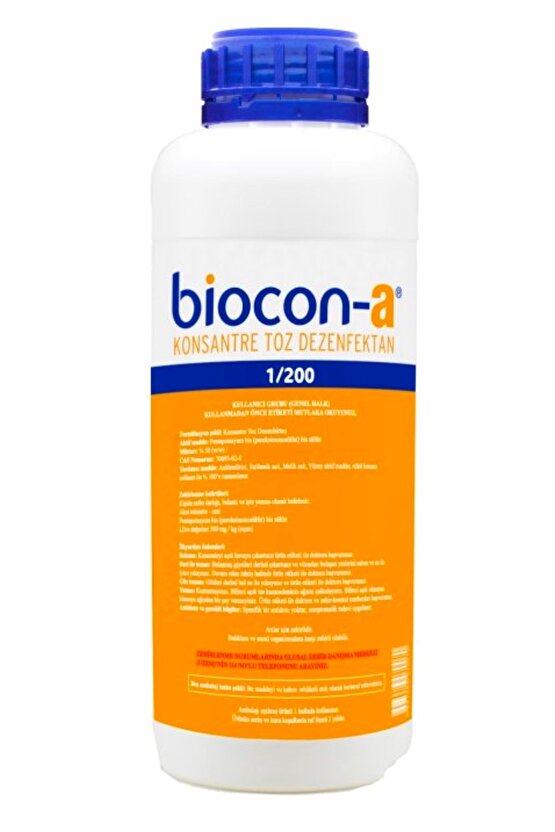 Biocon A (üstünlüğü Kanıtlanmış Dezenfektan) 1 Kg