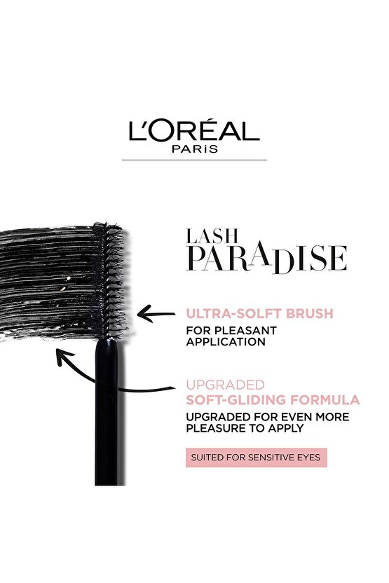 Loréal Paris Lash Paradise Intense Black Ekstra Siyah Maskara