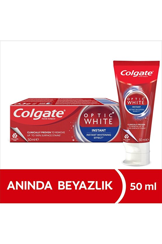 Optic White Anında Beyazlık Diş Macunu 50 Ml