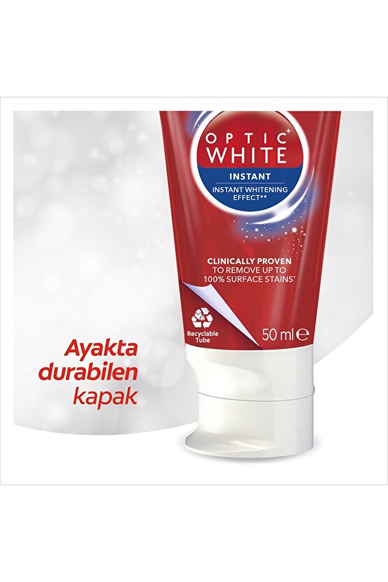 Optic White Anında Beyazlık Diş Macunu 50 Ml