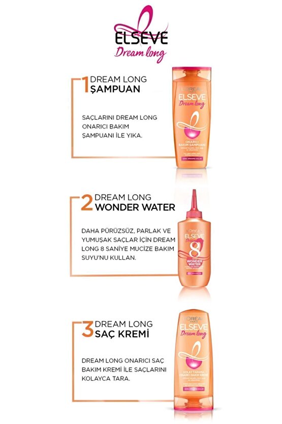 Dream Long Wonder Water Mucize Bakım Suyu 200ml