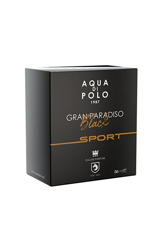 Gran Paradiso Black Sport 50 Ml Edp Erkek Parfüm Apcn000514