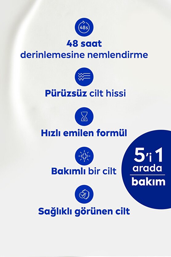 Derin Nemlendirici Vücut Sütü Smooth Sensation 250ml, Kuru Cilt, Shea Yağı, 48saat Nem, Yumuşak Cilt