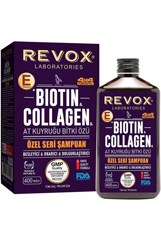 Biotin Collagen At Kuyruğu Bitki Özlü Şampuan 360ml