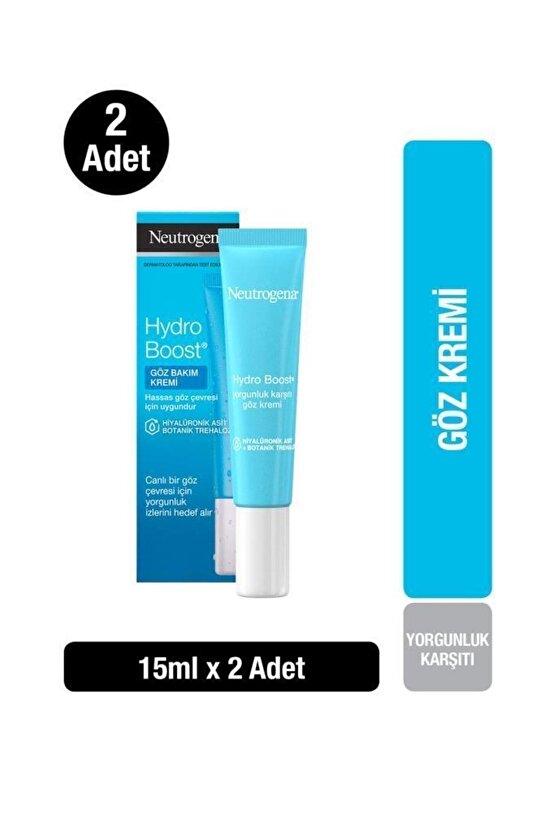 Hydro Boost Yorgunluk Karşıtı Göz Kremi 15 ml x2