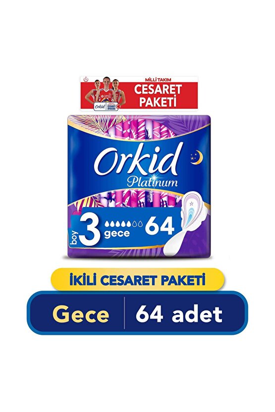 Platinum Gece Cesaret Paketi 64lü