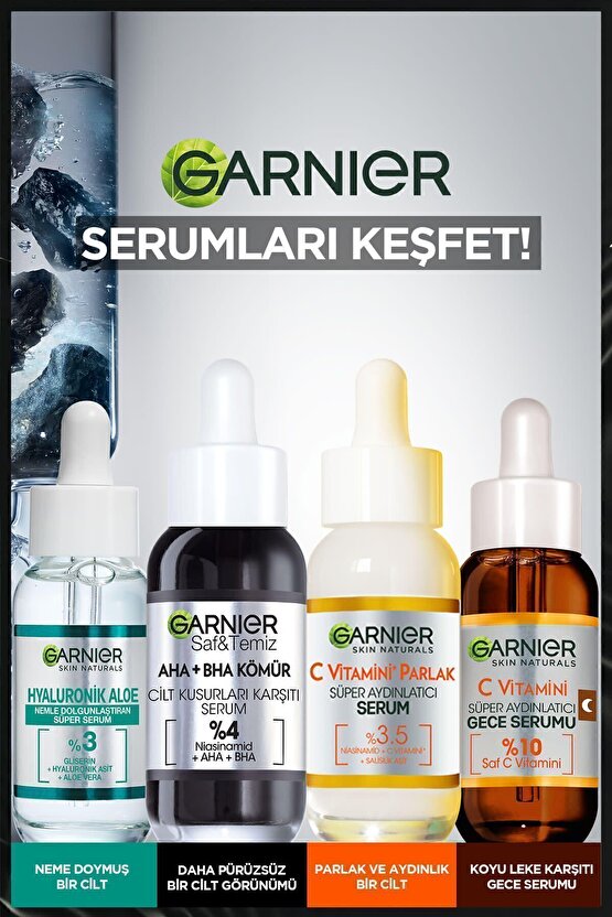 Aha Bha Cilt Kusurları Karşıtı Serum %4 [niasinamid Peeling Etkili Aha Bha] 30ml