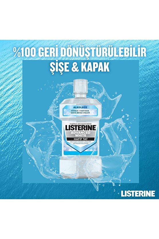 Advanced White Hafif Tat Alkolsüz Ağız Bakım Suyu 500 Ml