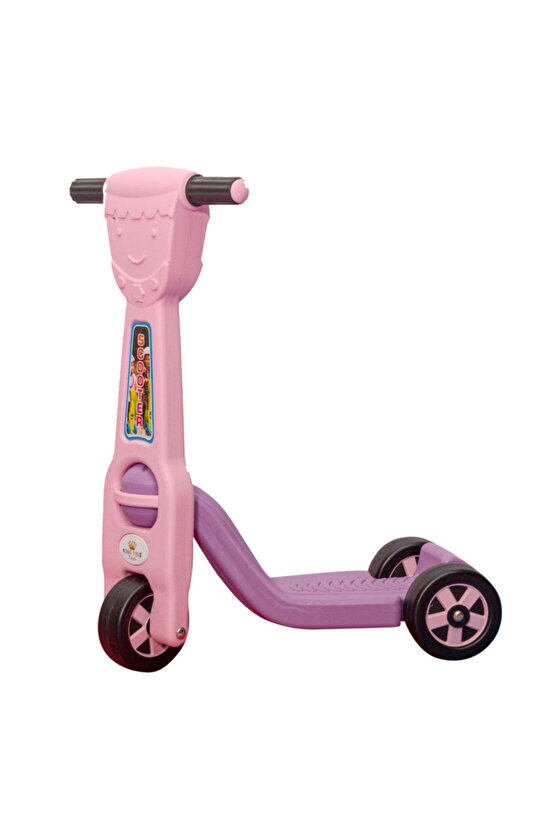 Süper Scooter 3 Tekerlekli Pembe-lila