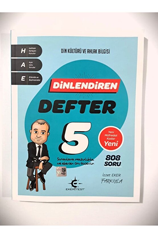 Arı Yayınları 5.Sınıf Din Kültürü Dinlendiren Defter (Yeni Müfredat)