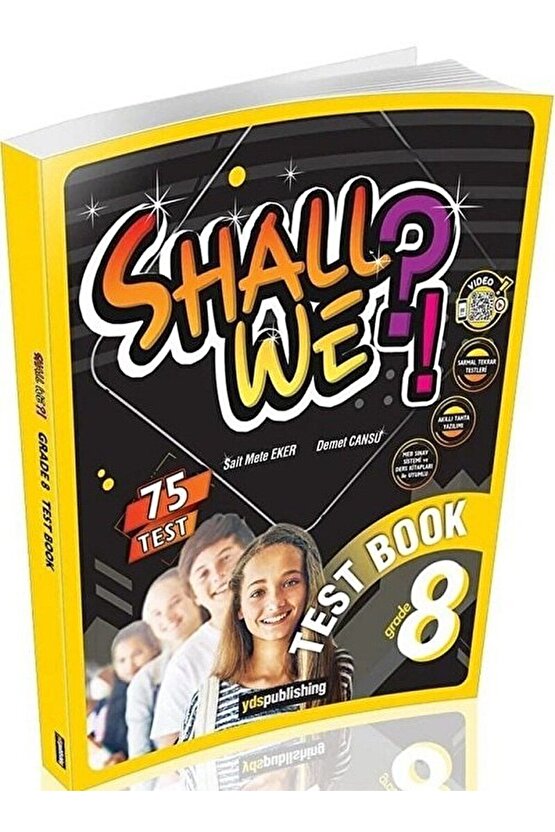 8. Sınıf LGS Shall We Test Book  Sait Mete Eker  YDS Publishing  9786257866439