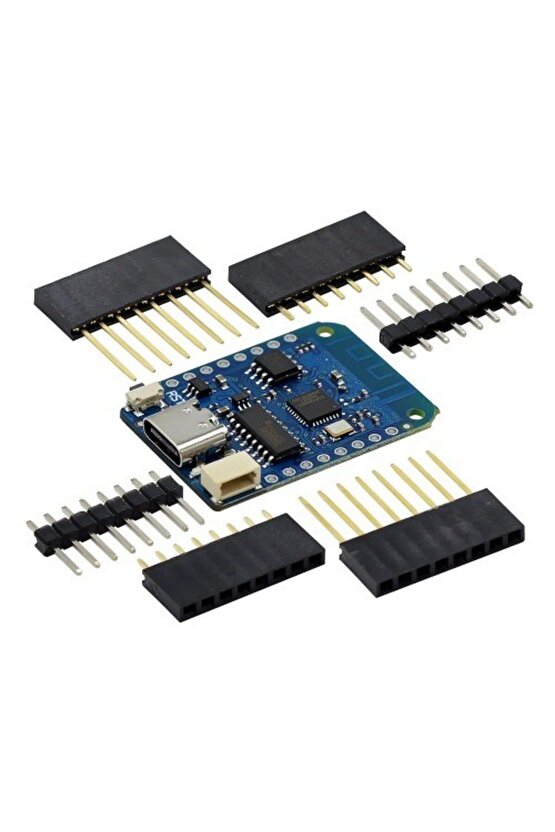 WEMOS D1 Mini V4.0.0 ESP8266 Geliştirme Kartı - USB Type-C