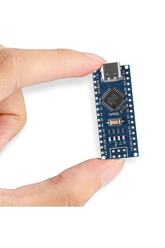 Arduino Nano 3.0 Type C Ch340 - Kompakt Geliştirme Kartı