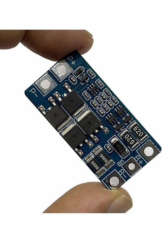 2s 10A 7.4V 18650 Bms Lityum Batarya Pil Akü Koruma Kartı Protection Board