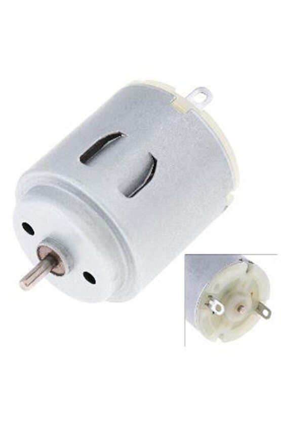 2 adet Arduino R260 Micro 5V Motor 1.61W DC Motor 12300 rpm 2mm Şaft