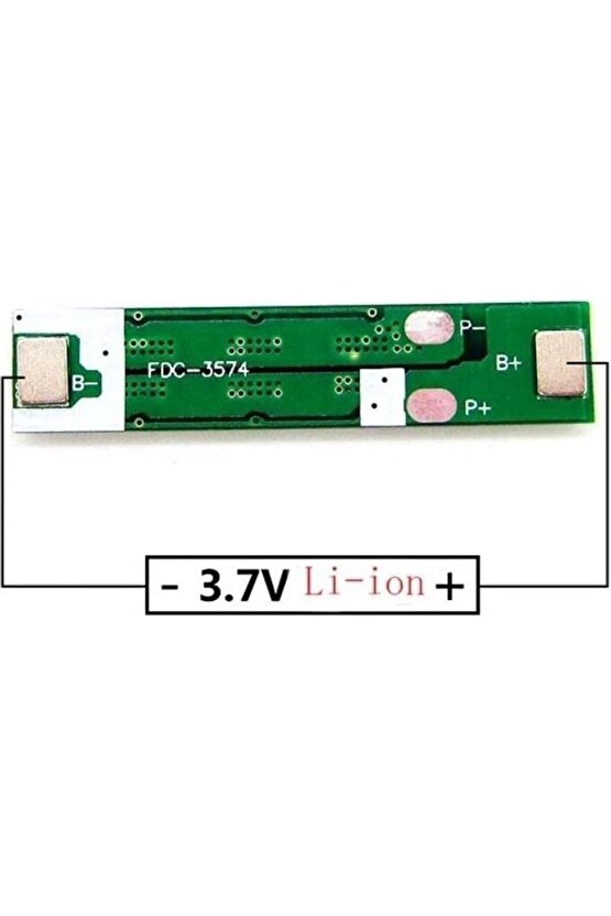 1s 10A 3,7V Bms Koruma Kartı Lityum Batarya 18650 Li-Ion Lipo Protection Module