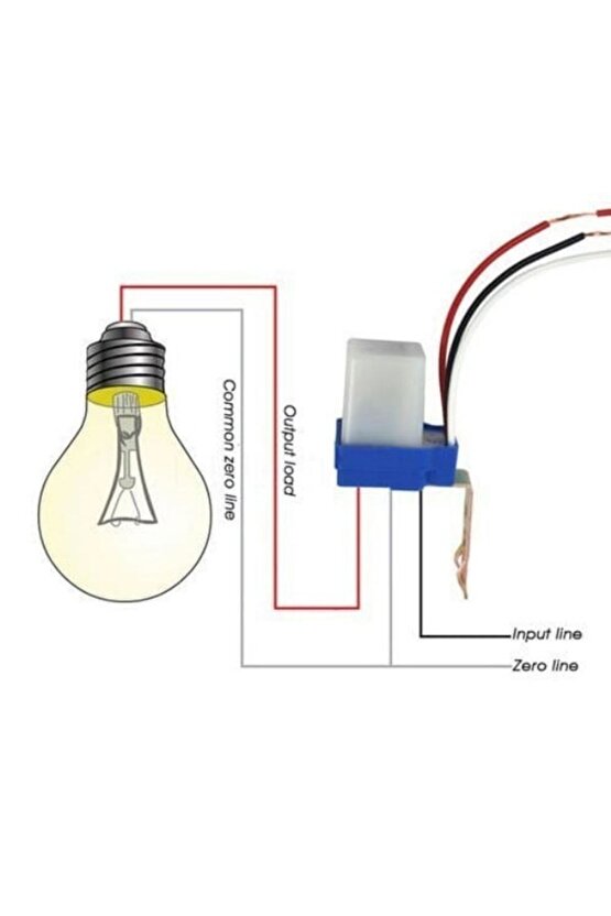 Aso-as-10 Fotosel Modül 220v Sokak Lamba Aydınlatma Kontrol Röle As-10 220v 10a Optical Switch