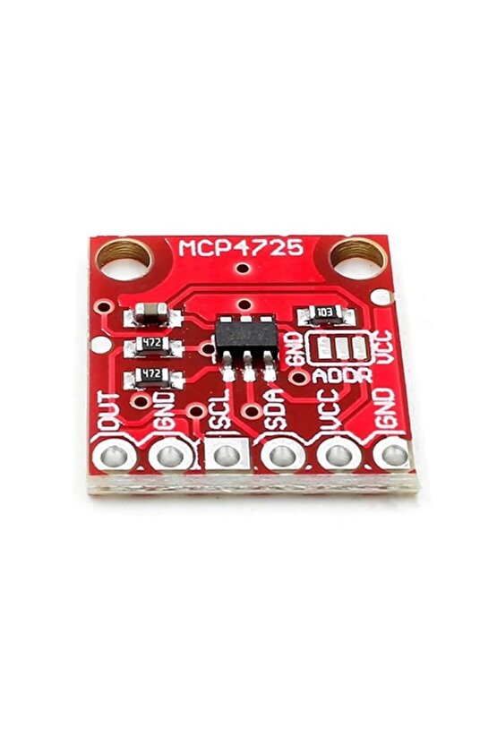 Mcp4725 I2c Dijital To Analog Çevirici Dac Modülü 12 Bit Çözünürlük Programlanabilir Kuvvetlendirici