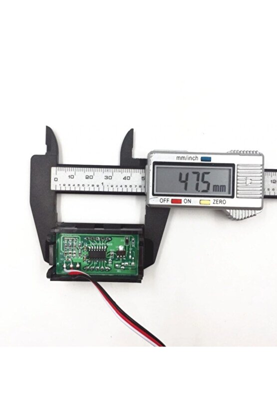 0.56 Inch Dc 0-100v Digital Voltmetre 3 Telli Panel Tip