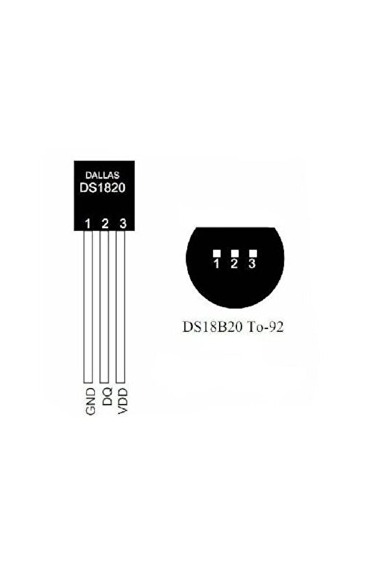 Ds18b20 Sıcaklık Sensörü, Arduino Temperature Sensör Ds18b20+