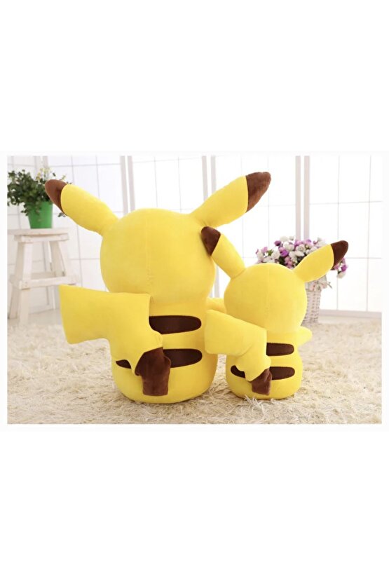 Büyük boy Pokemon Pikachu peluş dolması oyuncaklar japonya film Pikachu karikatür 50 cm