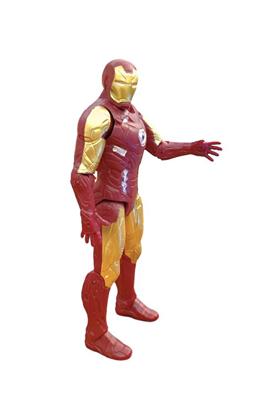 Iron Man Demir Adam Avengers Karakteri 20 Cm Eklemleri Hareketli Işıklı Figür Oyuncaklar