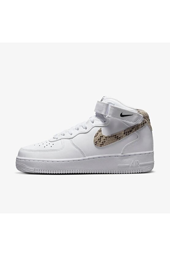 Air Force 1 07 Mid Classic Velcro Kadın Spor Ayakkabı DD9625-101 stilim spor