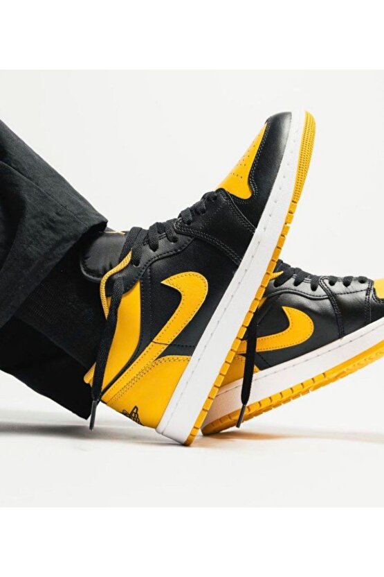 Air Jordan 1 Low Yellow Ochre Spor Ayakkabı