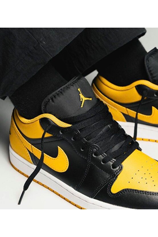 Air Jordan 1 Low Yellow Ochre Spor Ayakkabı