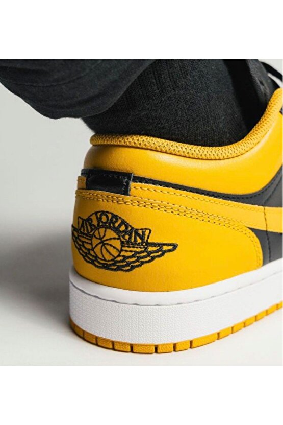 Air Jordan 1 Low Yellow Ochre Spor Ayakkabı