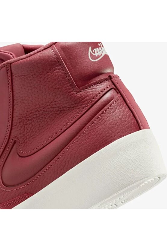 Blazer Mid Victory Kadın Bordo Spor Ayakkabı