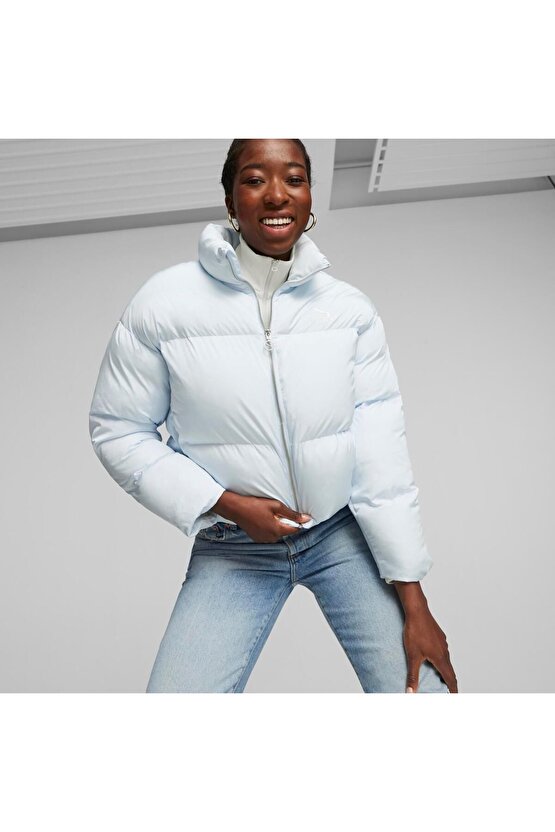 Classics Oversized Puffer Jacket Icy Blu